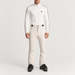 Fusalp men's Mario III Midlayer in White, full outfit on model.