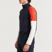 Fusalp men's Pravio Midlayer in Navy, side view on model.