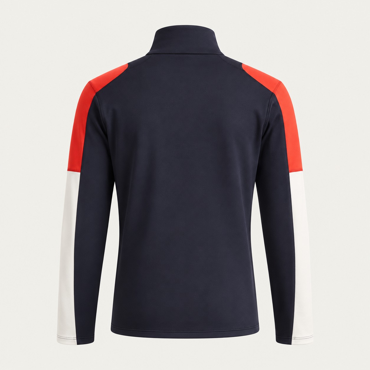 Fusalp men's Pravio Midlayer in Navy, back product view.