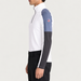 Fusalp men's Pravio Midlayer in White, side view on model.