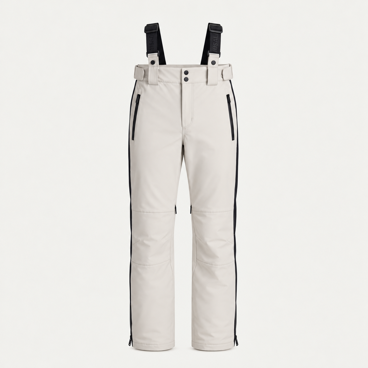 Fusalp men's Ranger Ski Pants in Mastic, front product view.