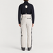 Fusalp men's Ranger Ski Pants in Mastic, back view on model.
