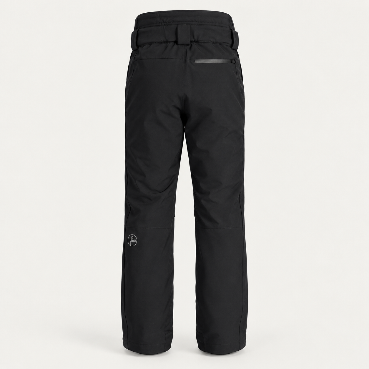 Fusalp men's Ranger Ski Pants in Noir, back product view.