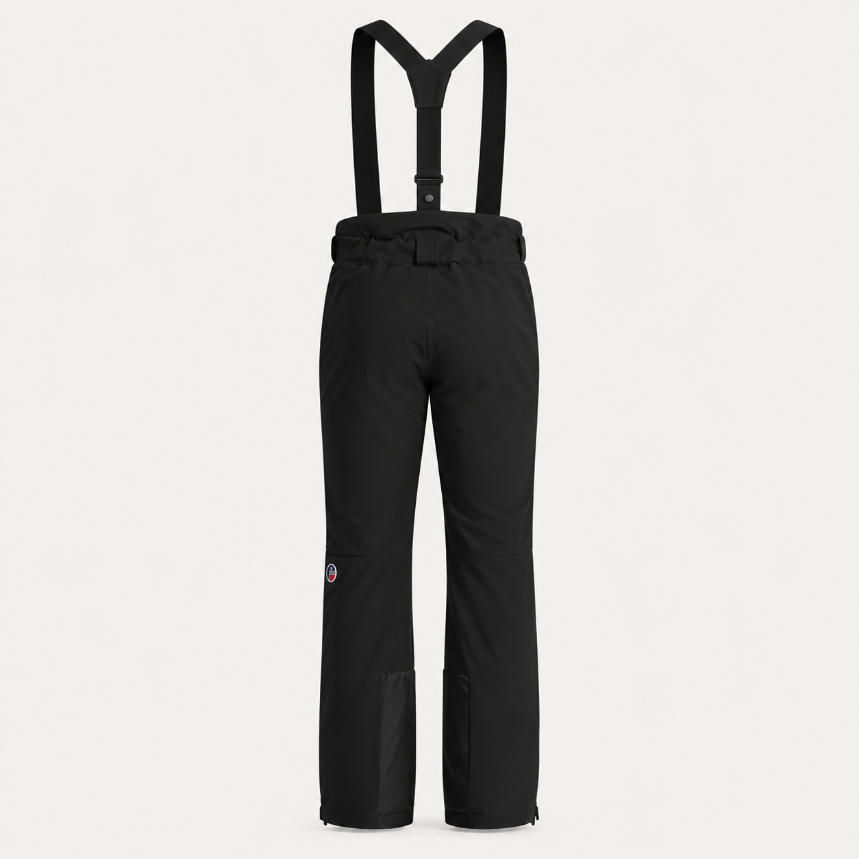 Fusalp men's Tomaso Ski Pants in Black, back product view.
