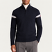Fusalp men's Wengen IV Sweater in Navy, front view on model.