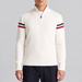 Fusalp men's Wengen IV Sweater in White, front view on model.