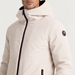 Fusalp men's Yohan Ski Jacket in Mastic, close-up of fabric and design.