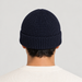 Fusalp unisex Cosmic Beanie in Navy, view on male model.