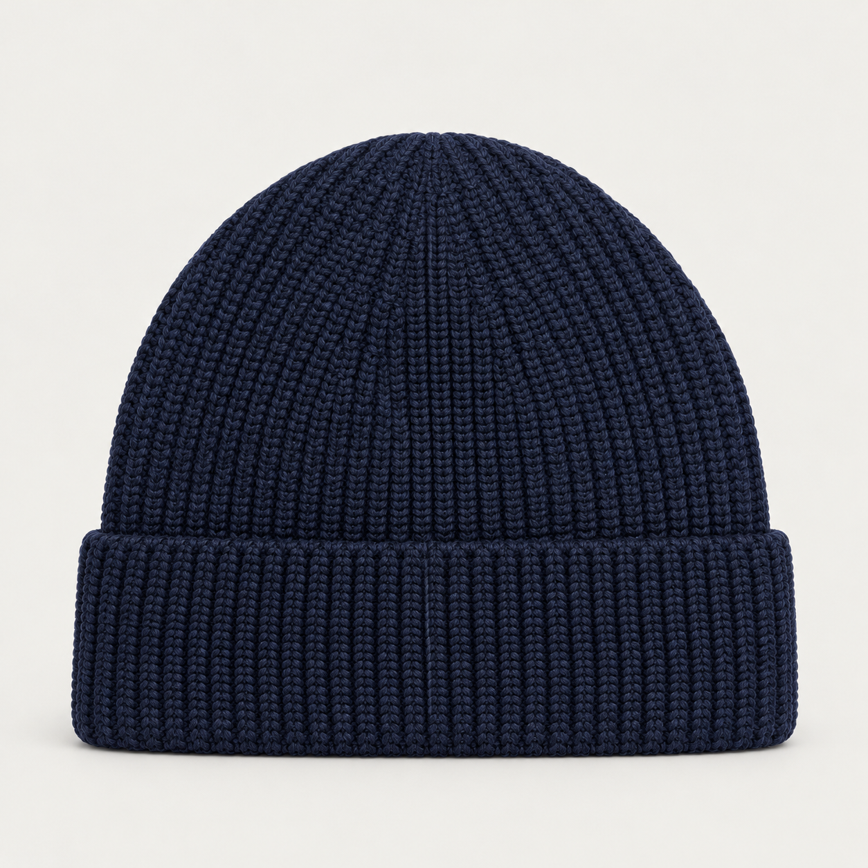 Fusalp unisex Cosmic Beanie in Navy, back product view.