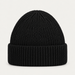 Fusalp unisex Knit II Beanie in Black, back product view.