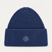 Fusalp unisex Knit II Beanie in Sea Blue, front product view.