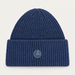 Fusalp unisex Knit II Beanie in Sea Blue, product view showing knit texture and branding.