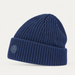 Fusalp unisex Knit II Beanie in Sea Blue, side product view.