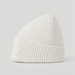 Fusalp unisex Knit II Beanie in White, side product view.