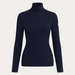 Fusalp women's Ancelle Sweater in Dark Blue, front product view.