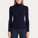 Fusalp women's Ancelle Sweater in Dark Blue, front view on model.