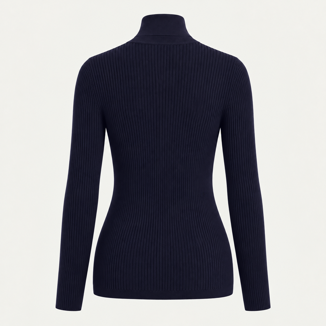 Fusalp women's Ancelle Sweater in Dark Blue, back product view.