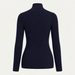 Fusalp women's Ancelle Sweater in Dark Blue, back product view.