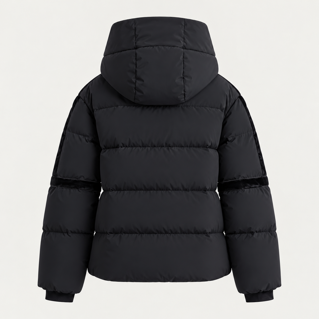 Fusalp women's Barsy II Ski Jacket in Black, back product view.