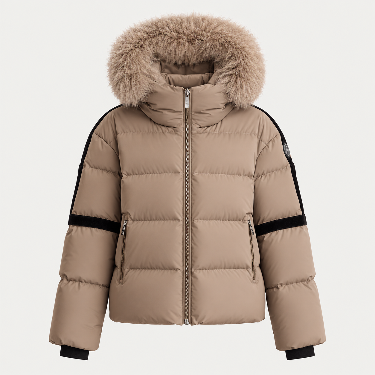 Fusalp women's Barsy II Ski Jacket in Falcon, front product view.