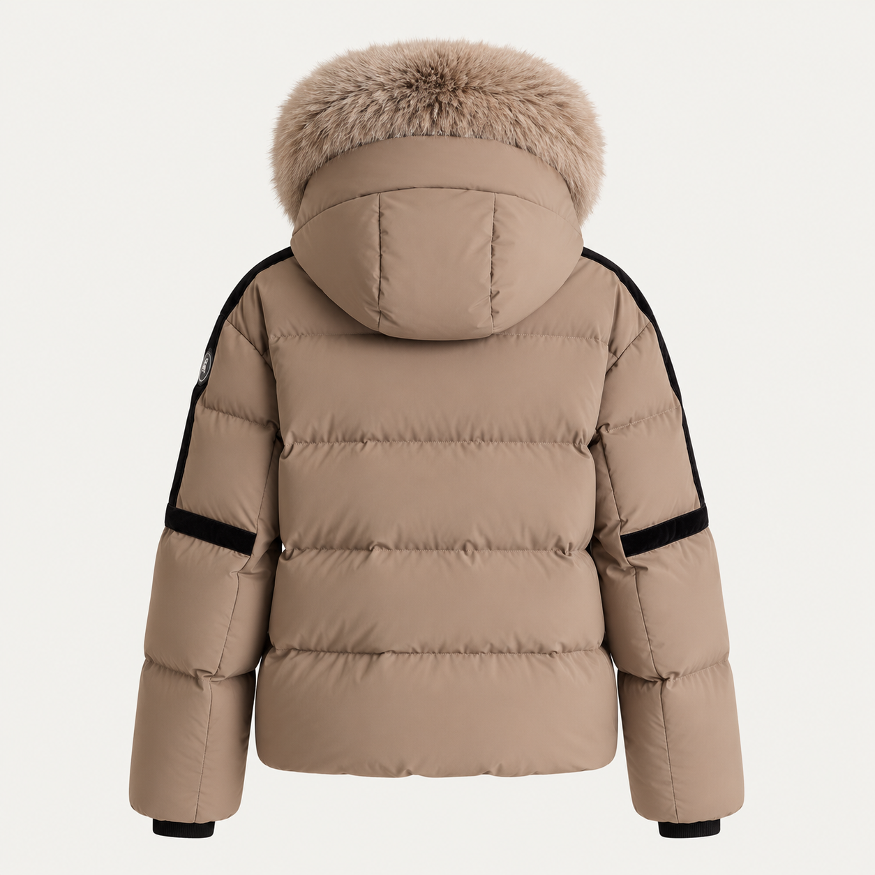 Fusalp women's Barsy II Ski Jacket in Falcon, back product view.
