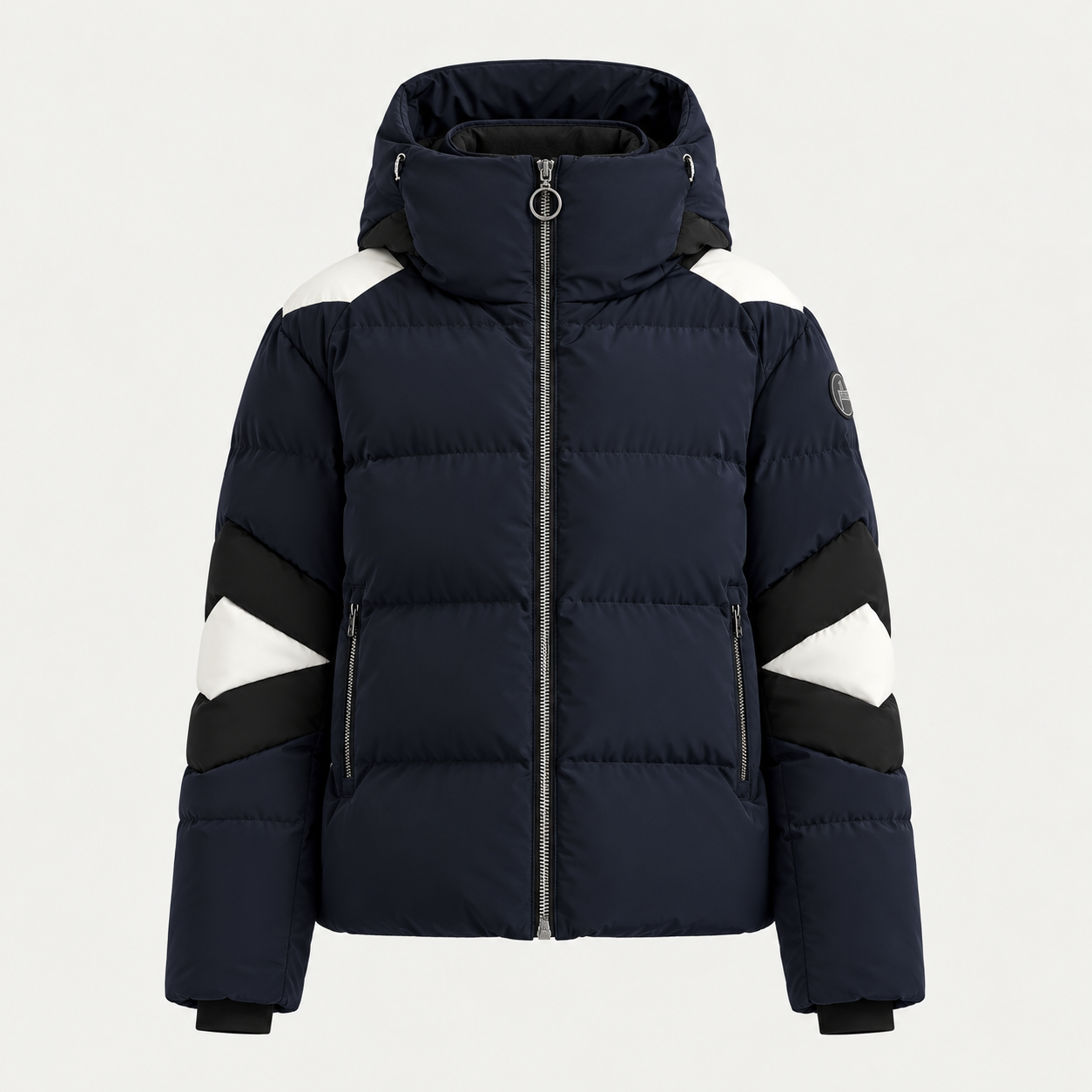 Fusalp women's Charloy Ski Jacket in Navy, front product view.