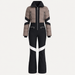 Fusalp women's Clarisse Ski Suit in Falcon/Black, front product view.