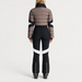 Fusalp women's Clarisse Ski Suit in Falcon/Black, back view on model.