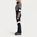 Fusalp women's Clarisse Ski Suit in Falcon/Black, side view on model.