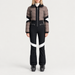 Fusalp women's Clarisse Ski Suit in Falcon/Black, full outfit on model.