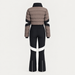 Fusalp women's Clarisse Ski Suit in Falcon/Black, back product view.