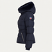 Fusalp women's Delwae Ski Jacket in Navy, side product view.