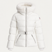 Fusalp women's Delwae Ski Jacket in White, front product view.
