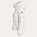 Fusalp women's Delwae Ski Jacket in White, side product view.
