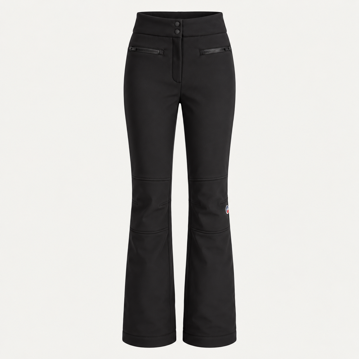 Fusalp women's Diana Ski Pants in Black, front product view.