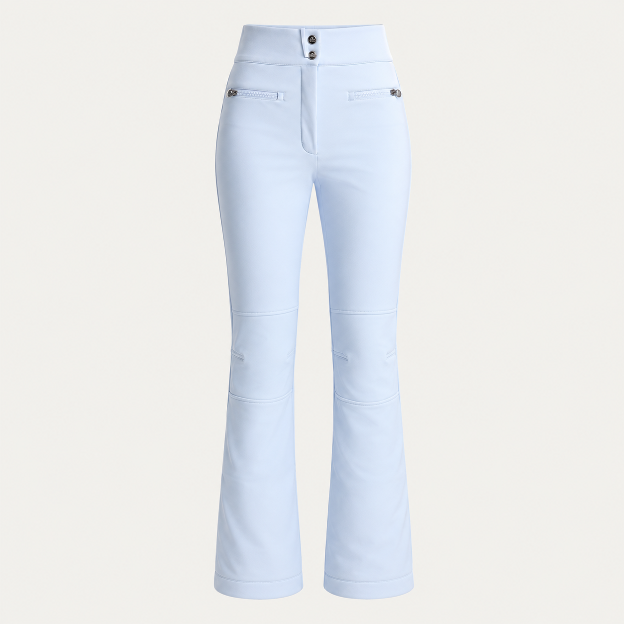 Fusalp women's Diana Ski Pants in Cloud Blue, front product view.