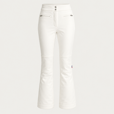 Fusalp women's Diana Ski Pants in White, front product view.