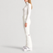 Fusalp women's Diana Ski Pants in White, side view on model.