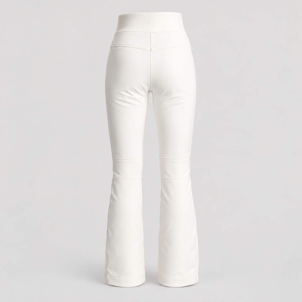 Fusalp women's Diana Ski Pants in White, back product view.