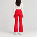 Diana Ski Pants in Racing Red — model back
