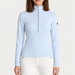 Fusalp women's Gemini V Midlayer in Nuage, front view on model.