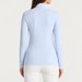 Fusalp women's Gemini V Midlayer in Nuage, back view on model.
