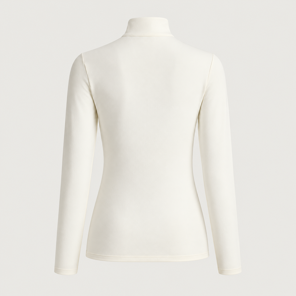 Fusalp women's Gemini V Midlayer in White, back product view.
