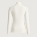 Fusalp women's Gemini V Midlayer in White, back product view.