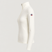 Fusalp women's Gemini V Midlayer in White, side product view.