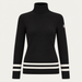 Fusalp women's Judith Sweater in Black, front product view.