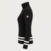 Fusalp women's Judith Sweater in Black, side product view.