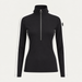 Fusalp women's Negam Midlayer in Black, front product view.