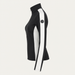 Fusalp women's Negam Midlayer in Black, side product view.