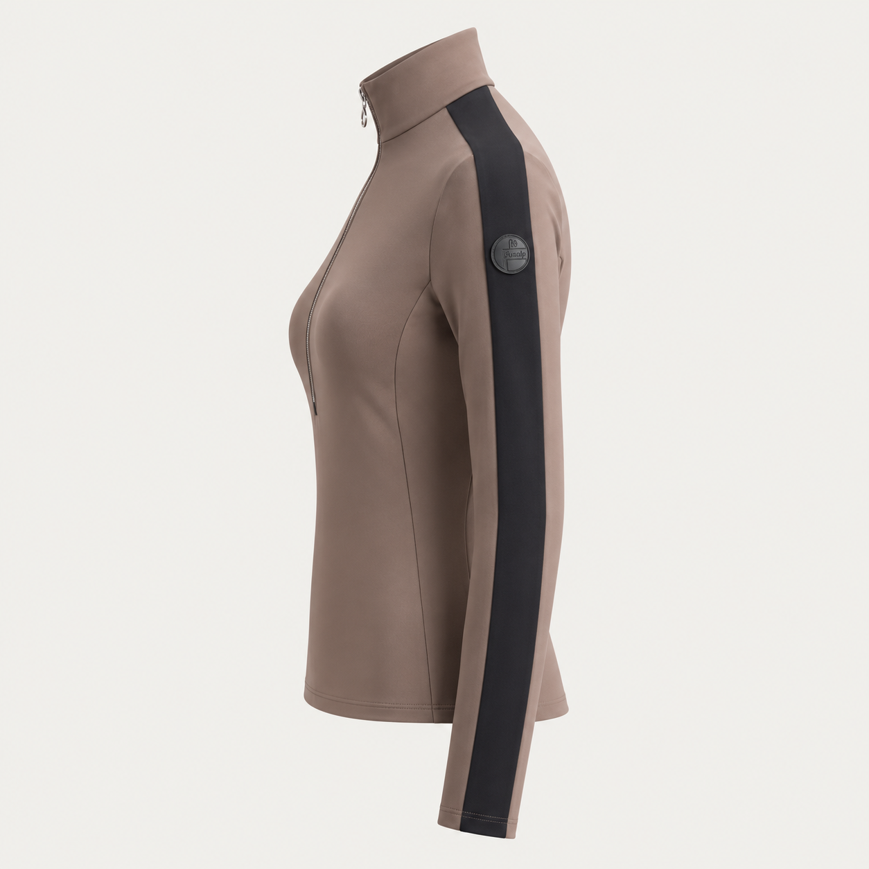 Fusalp women's Negam Midlayer in Falcon, side product view.